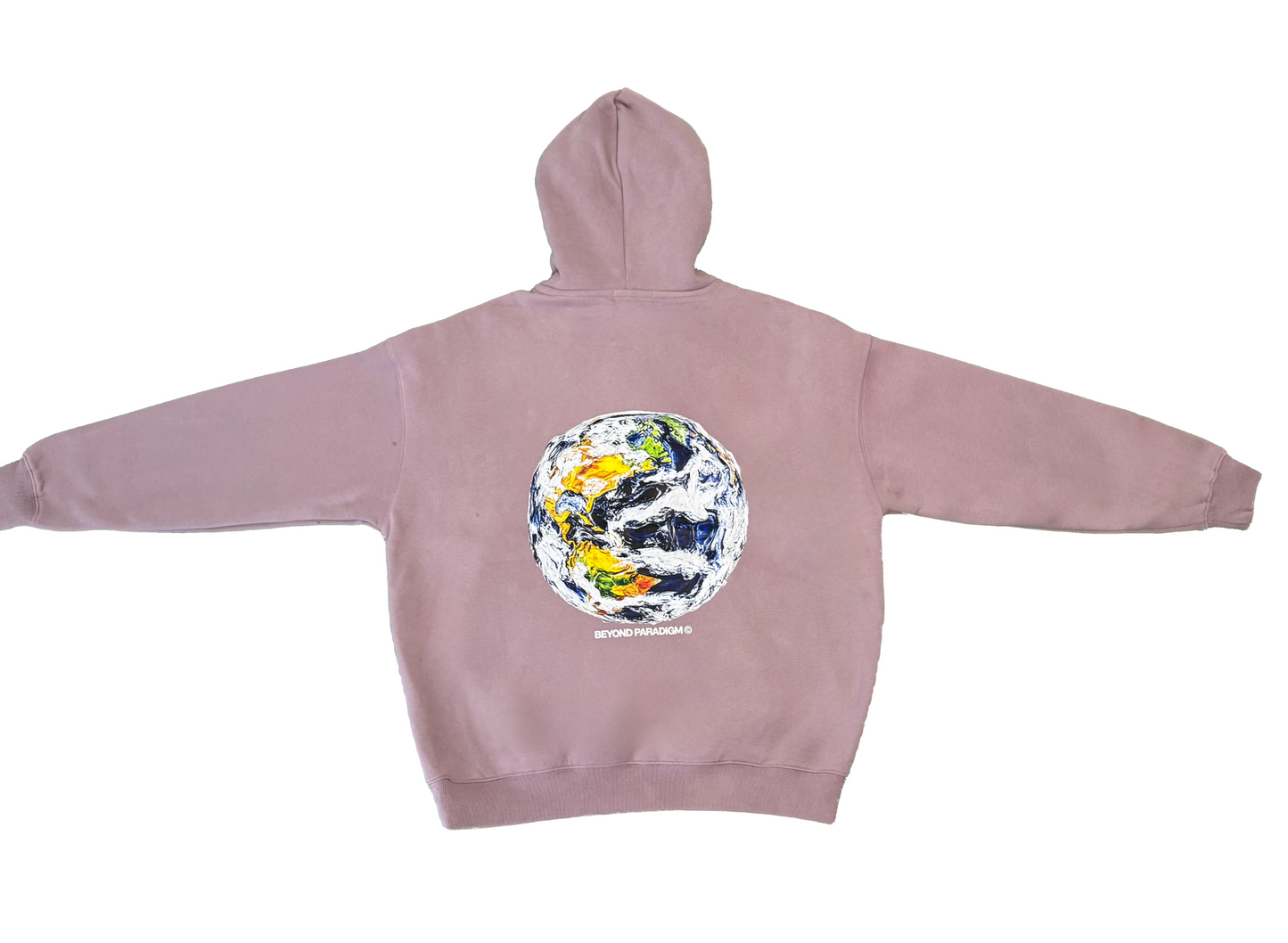 Abstract World Hoodie (Light Purple)
