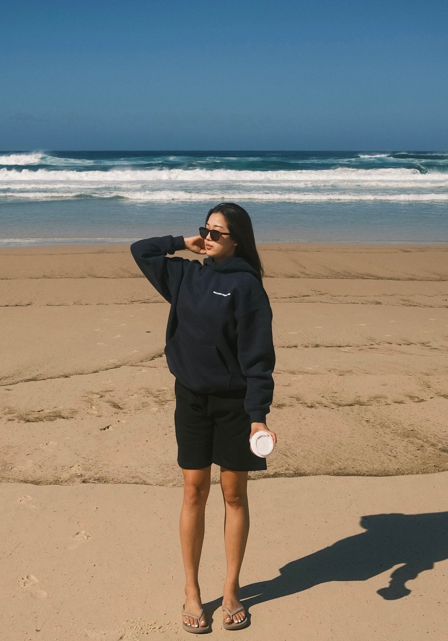 Cold World Hoodie (Navy)