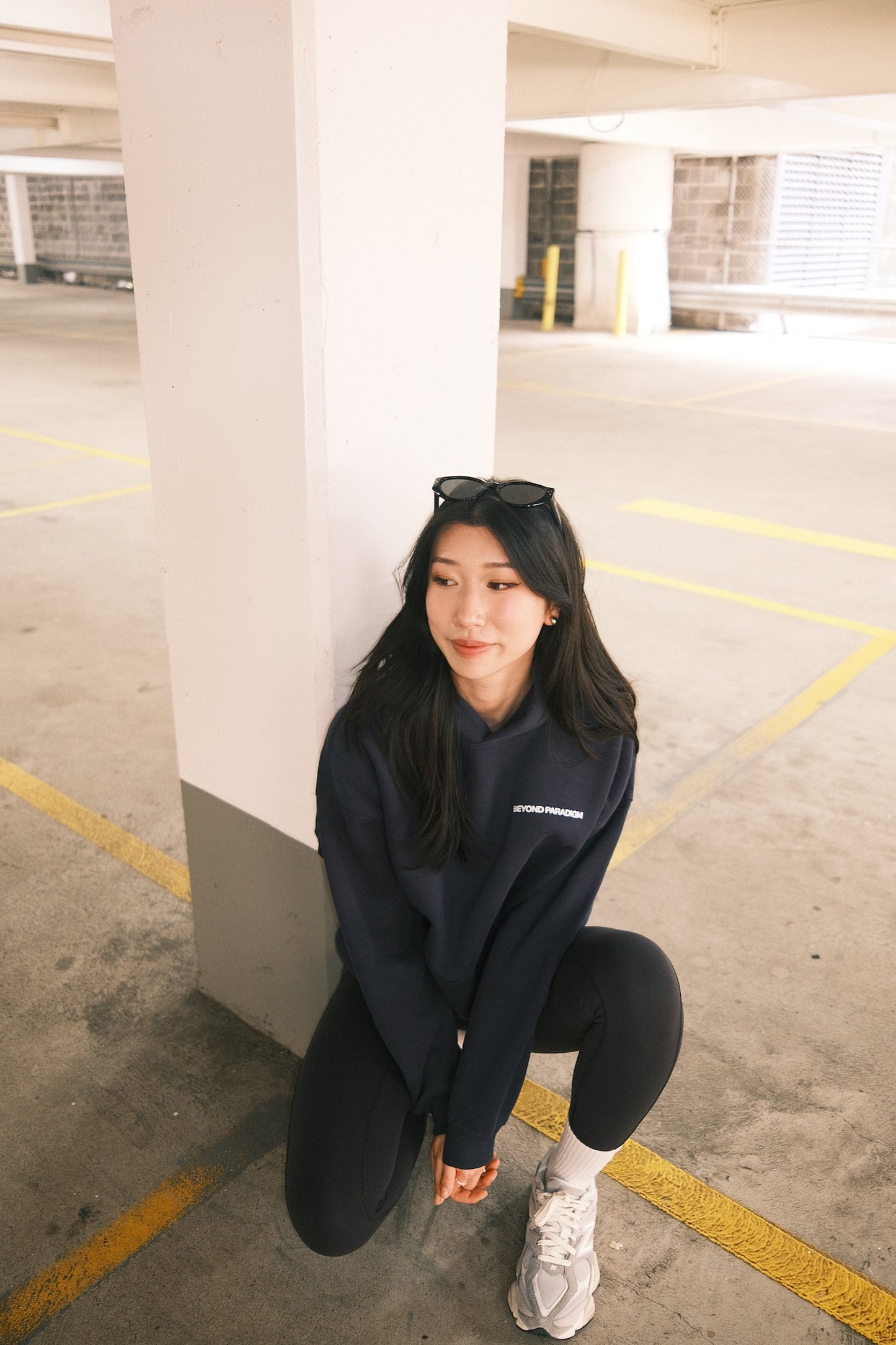 Cold World Hoodie (Navy)
