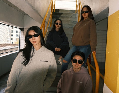 Cold World Hoodie (Navy)