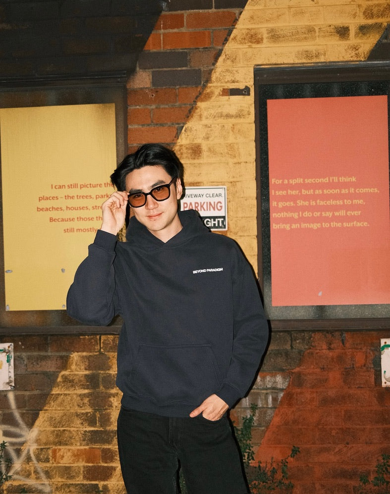 Abstract World Hoodie (Navy)