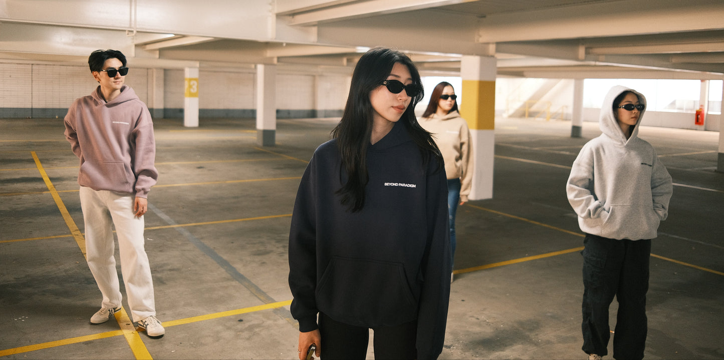 Abstract World Hoodie (Navy)