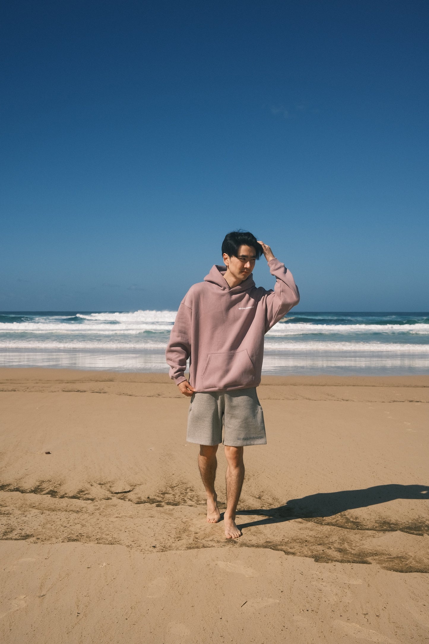 Abstract World Hoodie (Light Purple)
