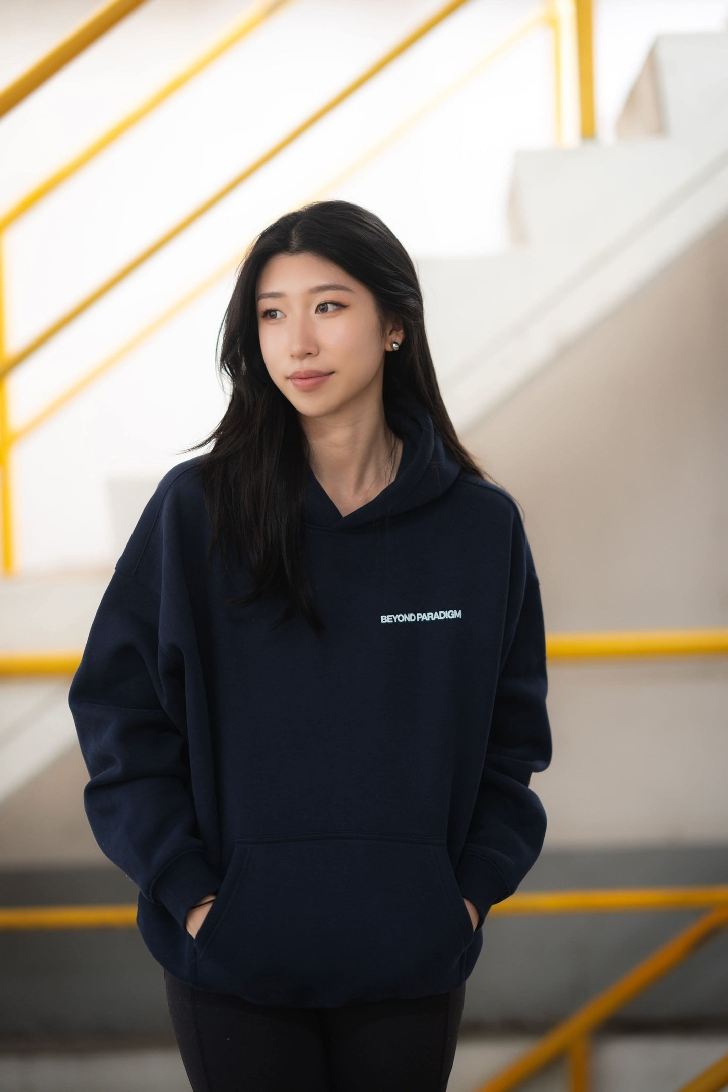 Abstract World Hoodie (Navy)